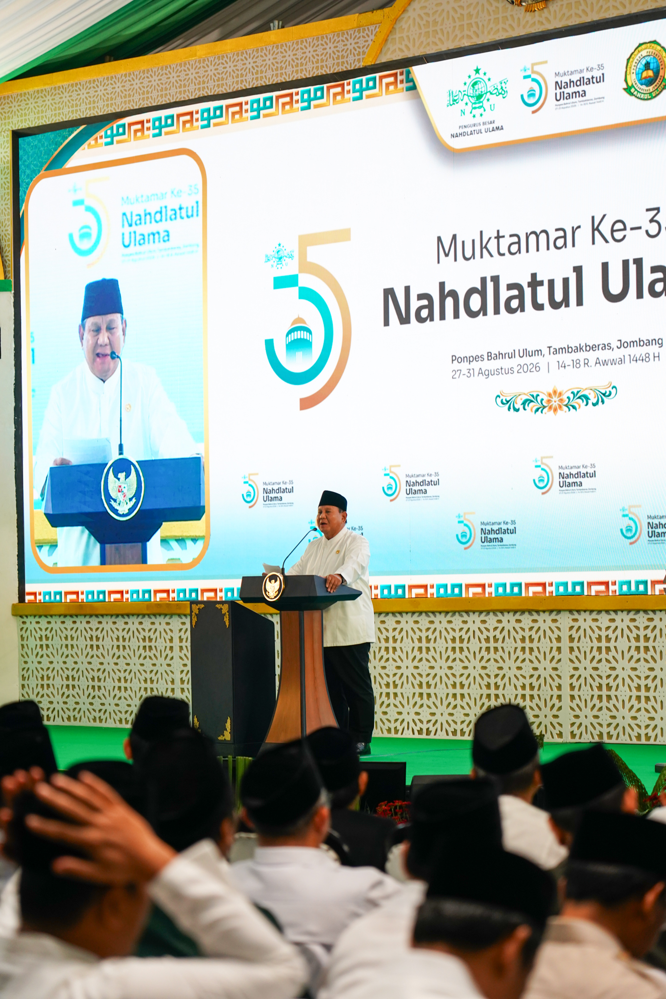 Pembukaan Muktamar NU Ke 35